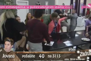 (VIDEO) Eksplodirala "Zadruga": ŽESTOKA TUČA ANĐELA I BORE!
