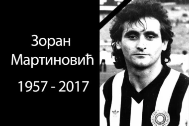Preminuo bivši fudbaler Partizana Zoran Martinović!