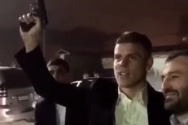 (VIDEO) BANETOV SAIGRAČ ŠENLUČIO: Kokorin pucao na svadbi!