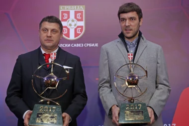 FSS DODELIO ZLATNE LOPTE: Milojević i Stojković najbolji 2017. godine!