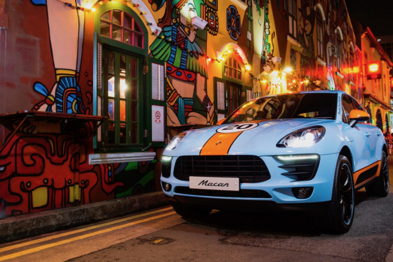 Još jedan ikonični dizajn, golf oil, ovakvi poršei su, uz martini rejsing, obeležili jednu eru