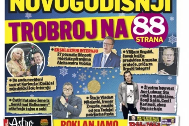 UŽIVAJTE U SRPSKOM TELEGRAFU I NAJBOLJEM NOVOGODIŠNJEM TROBROJU!