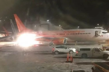 Sudarila se dva aviona na aerodromu, jedan se zapalio!