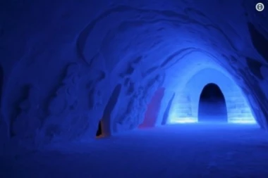 ZIMA PONOVO PRAVI HOTEL: Ledena oaza svake godine nestaje i nastaje!