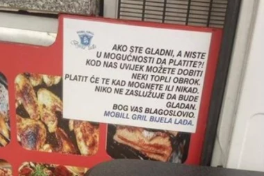 NA OVOM MESTU U BOSNI MOŽE SVAKO DA JEDE DŽABE!