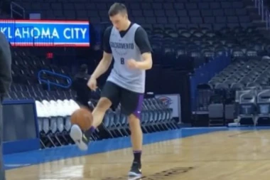 (FOTO) Bogdanović je ovom porukom nasmejao sve medije u SAD!