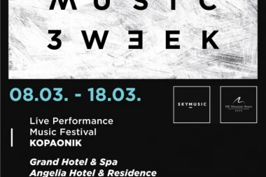 TREĆI MUSIC WEEK DOVODI NAJVEĆE ZVEZDE NA KOPAONIK