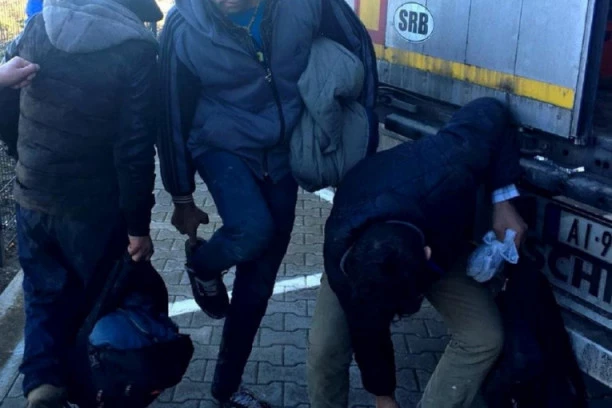 Nađeni migranti u hladnjači punoj jabuka