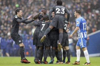 Čelsi ubedljiv protiv Brajtona!