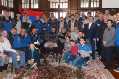 Srpski rukometaši posetili ambasadu u Zagrebu