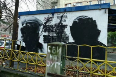 NIŠTA IM NIJE SVETO: Vandali uništili murale Harisa Brkića, Duška Radovića, Zorana Radmilovića, Bore Todorovića....