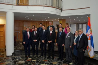 ĐURIĆ I JOVANOV SA DELEGACIJOM MEĐUNARODNE DEMOKRATSKE UNIJE