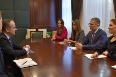 Hrvatski ambasador u poseti Stefanoviću: Kriminal i terorizam glavne teme dve zemlje!