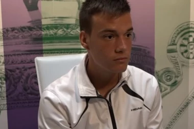 TAKO BLIZU A TAKO DALEKO: Miladinović poražen u polufinalu AO