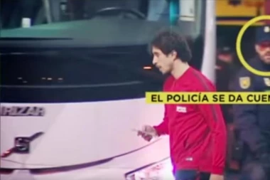 (VIDEO) Nasmejao čak i policajce: BLAM HRVATA IZ ATLETIKA POSLE UTAKMICE!