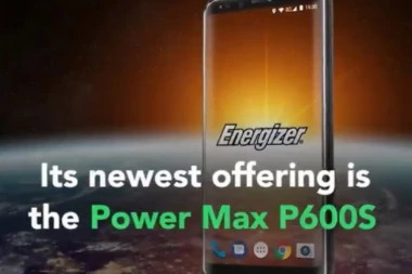 Energizerov novi smartfon Power Max P600S košta 360 evra
