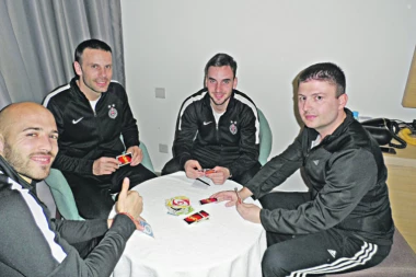 PARTIZANOVCI  RASTURAJU UNO: Držaćemo se mi tablića!