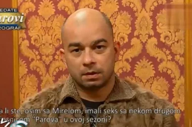 PAO POLIGRAF: Mili imao SEKS  sa još jednom ukućankom Parova!