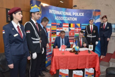 Aerodrom Nikola Tesla i Internacionalna policijska asocijacija, Sekcija Srbija, potpisali Protokol o saradnji