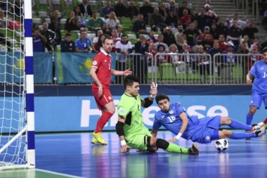 FUTSALERI BEZ SREĆE "Orlovi" promašivali, Kazahstan prošao  u polufinale EP