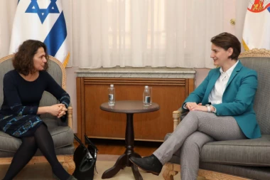 Brnabić: Stalan napredak odnosa Srbije i Izraela