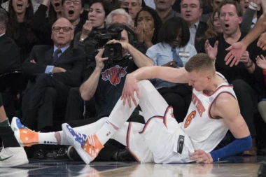 Porzingis pokidao ukrštene ligamente kolena