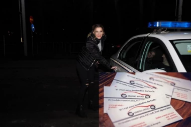 MIRA ŠKORIĆ DALA PODRŠKU GRADSKIM VOZAČIMA: Bolje oni da vas voze kući, nego POLICIJA!