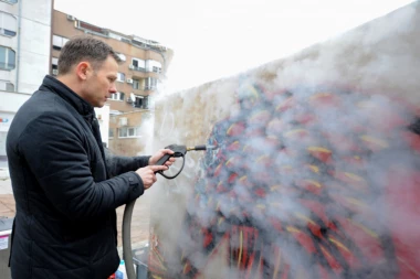 (FOTO) OVAKO JE MALI ČISTIO BEOGRAD!