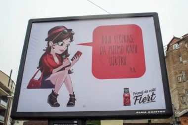 FLERT NA BILBORDIMA ŠIROM SRBIJE