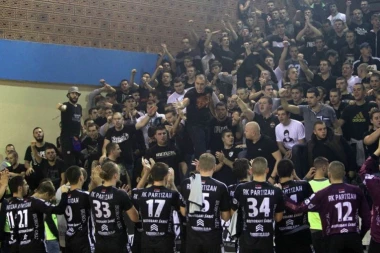 RUKOMET: Tesna pobeda Partizana u derbiju kola