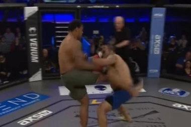 (VIDEO) NFL ZVEZDA BRILJIRA U OKTAGONU: Nokautirao protivnika za 14 sekundi!