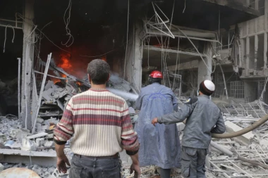 Sirija oborila nepoznatu letelicu u blizini Damaska