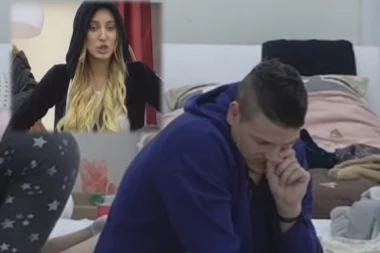 NASILNIK: Sloba umalo udario Lunu, lupao rukom o zid, pa pokušao da napusti rijaliti!