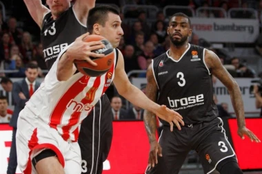 (VIDEO) ZVEZDA SE NIJE OPORAVILA OD KUPA: Bamberg demolirao crveno-bele