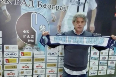 BORBA ZA OPSTANAK: Kiza Milinković novi trener Rada