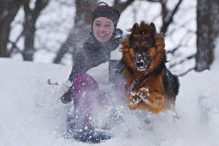 Ništa lepše od trke po snegu