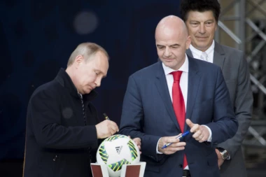 (VIDEO) Putin obeležio 100 dana do Mundijala!