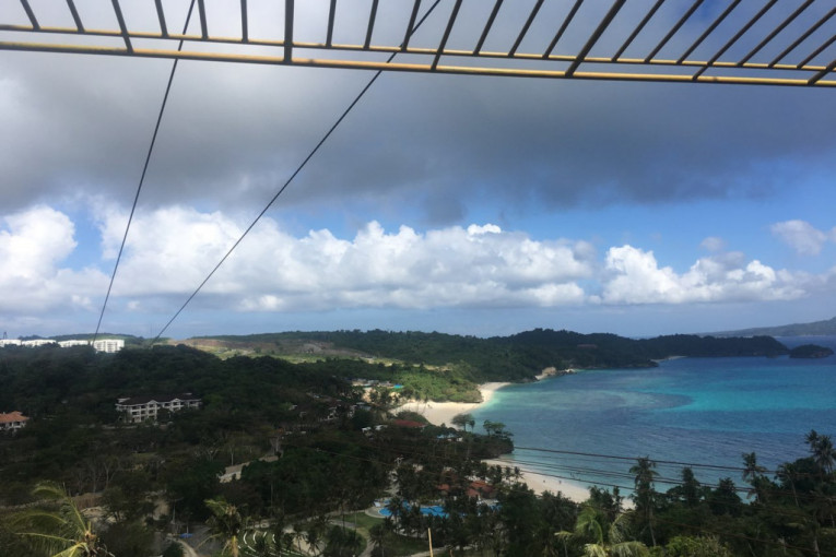 POgled sa vrha Ziplajna