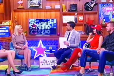 Janjuš zverao voditeljki u međunožje:  Nina, prekrsti noge  da ti ne gledam u onu stvar!