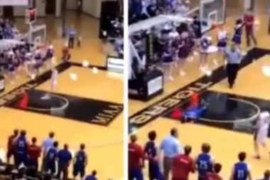 (VIDEO) Ovo je za doživotnu suspenziju: POGLEDAJTE JEDAN OD NAJPRLJAVIJIH FAULOVA U ISTORIJI KOŠARKE!