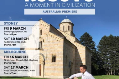 PREMIJERA: Film "Kosovo: Momenat u civilizaciji" RASPLAKAO I ODUŠEVIO SIDNEJ