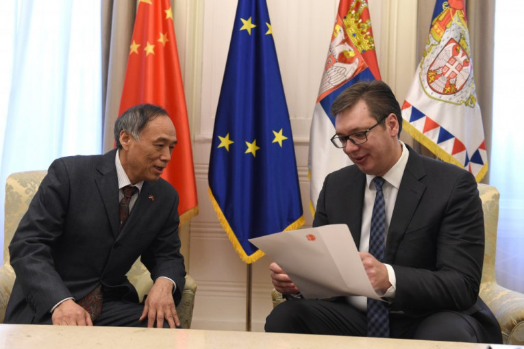 VUČIĆ: Prijateljstvo Srbije i Kine čelično, radujem se ponovnom susretu sa Si Đinpingom