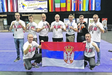 SRBI BIJU ZA DEVET MEDALJA