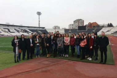 Partizan ugostio studente Fakulteta za međunarodnu politiku i bezbednost