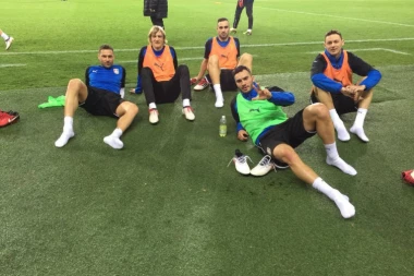 "Orlovi" odradili trening u Torinu