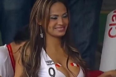 (FOTO) Ona će ukrasti šou na Mundijalu: OVA PERUANSKA "BOMBA" BIĆE GLAVNA ZVEZDA NA TRIBINAMA U RUSIJI!