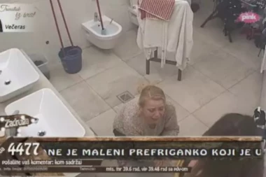 (VIDEO) DRAGICI MUKA OD SVEGA: Zaključala se u kupatilu, EVO KO JE DOŠAO DA JE TEŠI