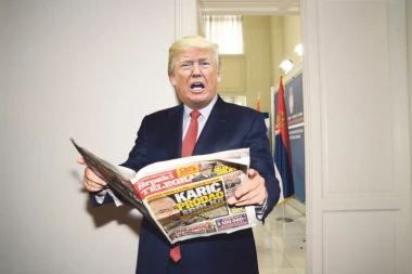 TRAMP EKSKLUZIVNO ZA SRPSKI TELEGRAF: Ako Putin dođe u Beograd, dolazim i ja!