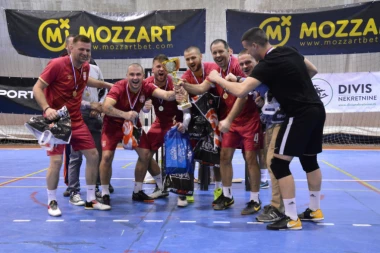 ZAVRŠENO TAKMIČENJE U MALOM FUDBALU: Vodovod je šampion Mozzart Zlatne lige!
