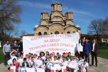 ZA MALIŠANE: Održan "Vaskršnji turnir za decu" u Gračanici u organizaciji TSS i NIS